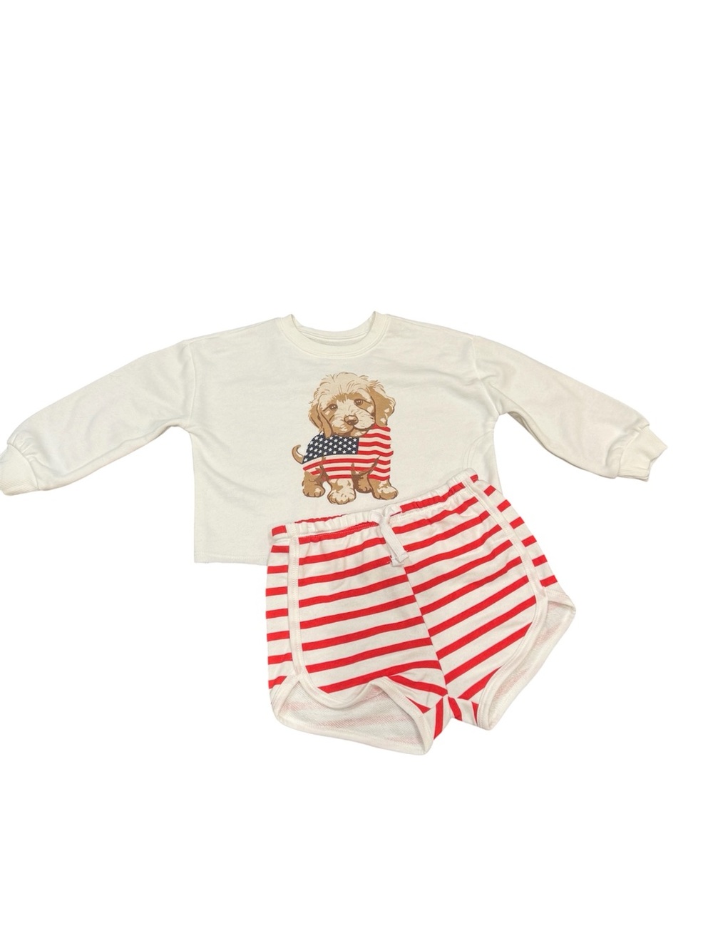Grayson mini patriotic outfit size2t NWT